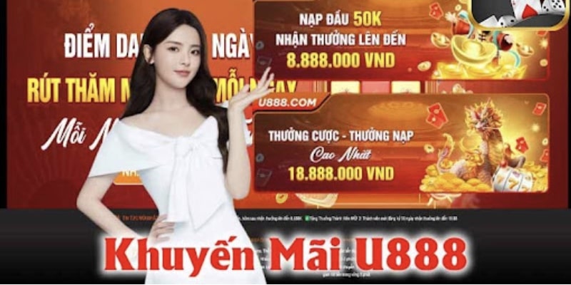 Bắn Cá U888: Chinh Phục Đại Dương, Kiếm Thưởng Lớn Mỗi Ngày 4 Chỉ với 50k để nhận thêm phần thưởng khuyến mãi
