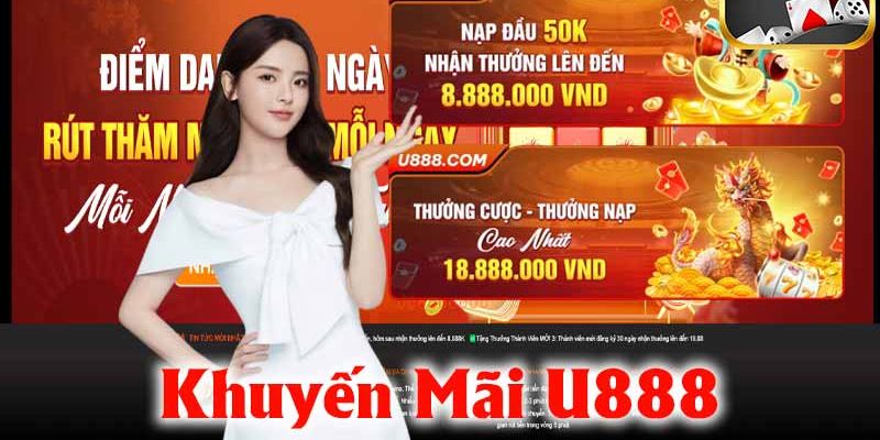 Khuyến Mãi Lì Xì U888 - Cơ Hội Làm Giàu Với Thưởng Lớn 4 Chơi đủ số vòng cược để được nhận khuyến mãi lì xì U888